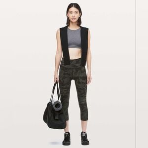 Lululemon Wunder Under Crop (High-Rise) *Full-On Luxtreme 21"Incognito Camo Mu